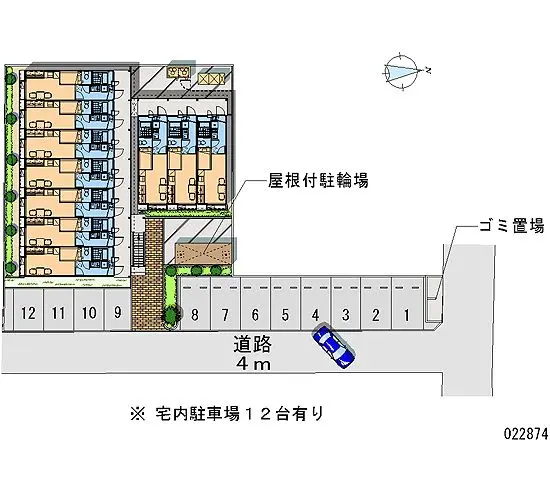 行橋市門樋町 月極駐車場